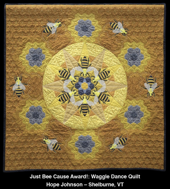 Hope Johnson, "Waggle Dance Quilt"